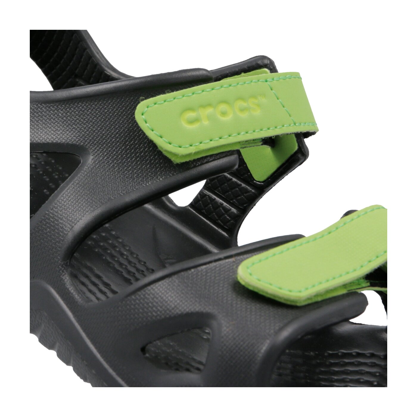 Dziecięce sandały / klapki CROCS SWIFTWATER RIVER SANDAL K 20498809wi kolor czarny