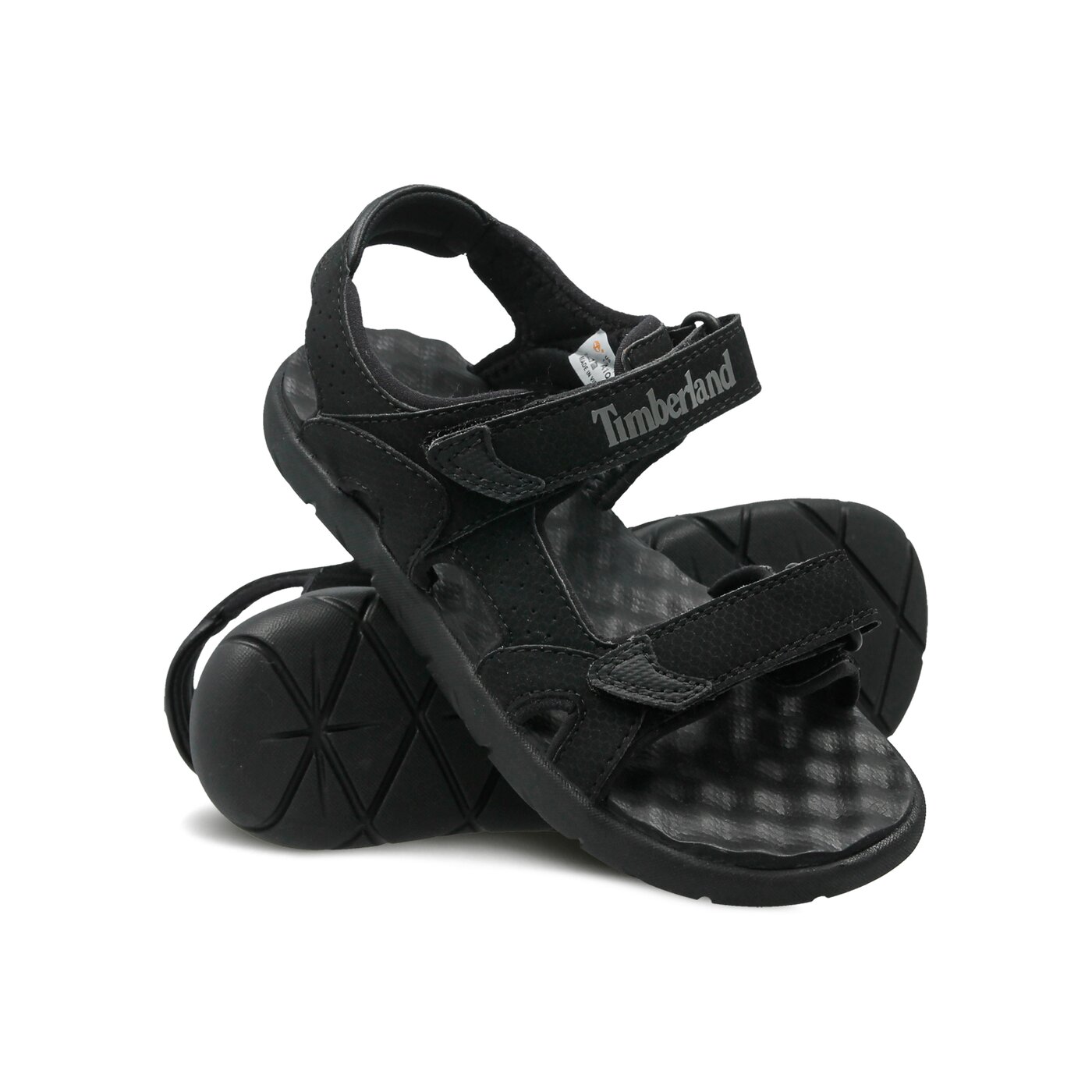 Dziecięce sandały / klapki TIMBERLAND PERKINS ROW 2-STRAP tb0a1qxq0011 kolor czarny