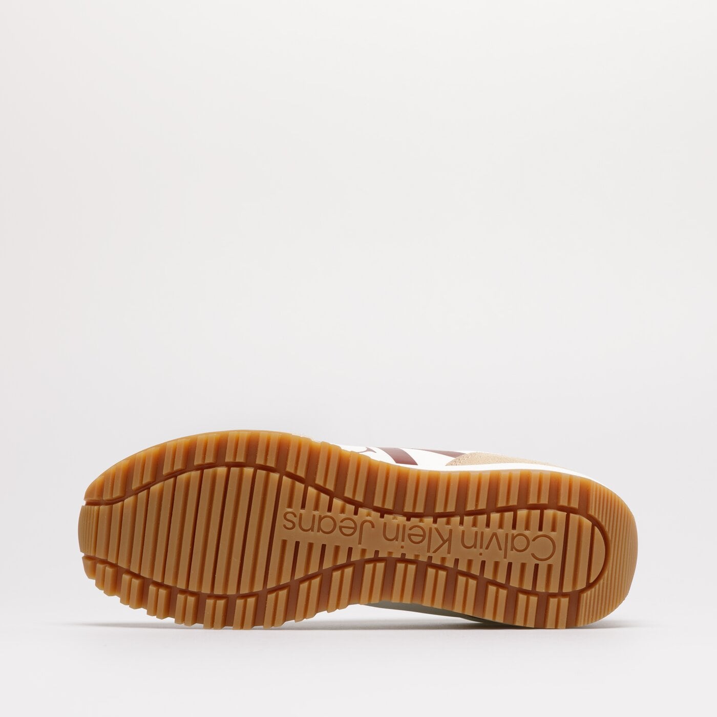 Damskie sneakersy (buty) CALVIN KLEIN NEW RETRO RUNNER LACEUP LOW yw0yw00683af6 kolor biały