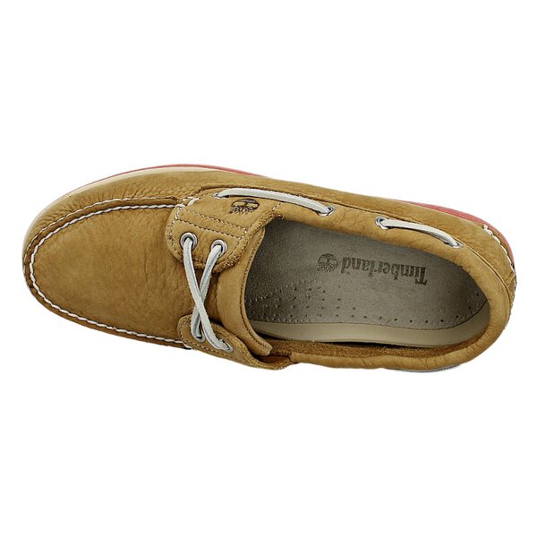 Męskie mokasyny TIMBERLAND CLASSIC 2 EYE  6507a kolor żółty