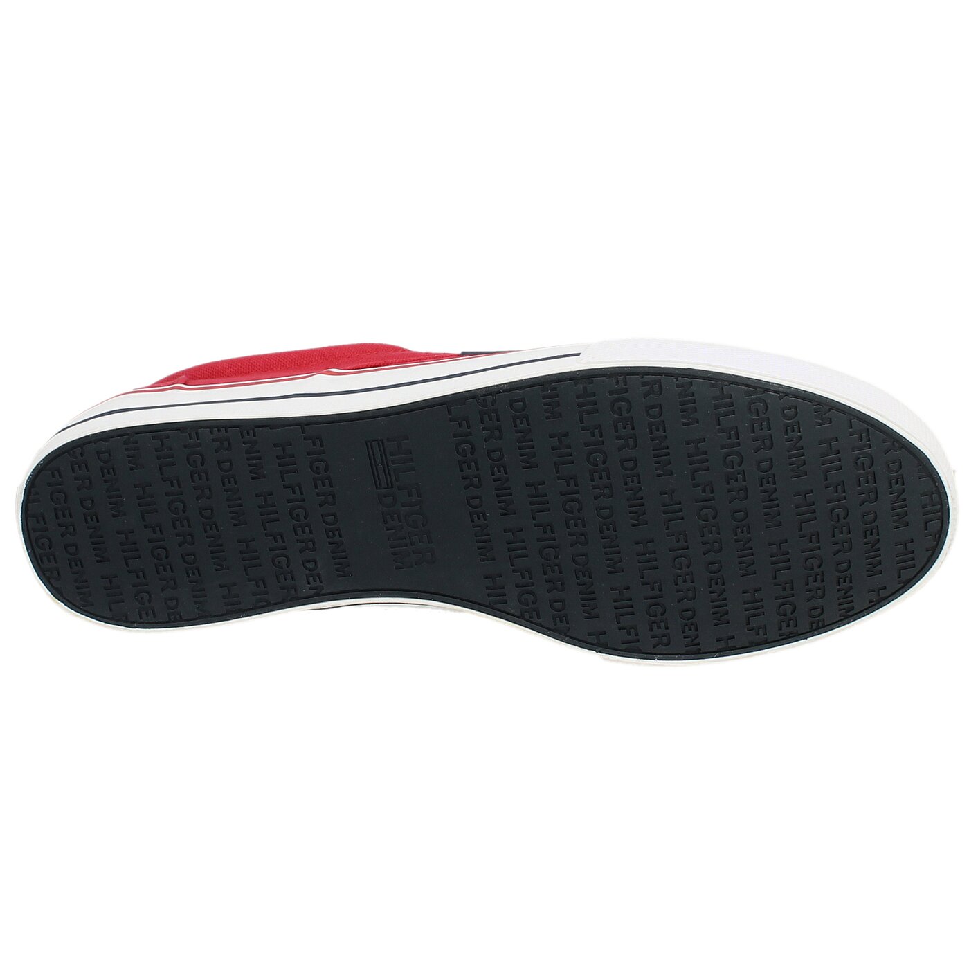 Męskie trampki TOMMY HILFIGER V2385IC 1D1 em56820815611 kolor czerwony