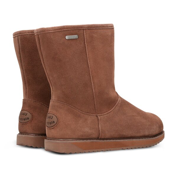 Damskie botki / sztyblety EMU PATERSON CLASSIC LO OAK w11590oak kolor brązowy