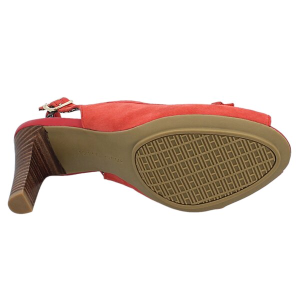 Damskie szpilki / czółenka TOMMY HILFIGER CHARLOTTE 7B  fw56818903641 kolor czerwony