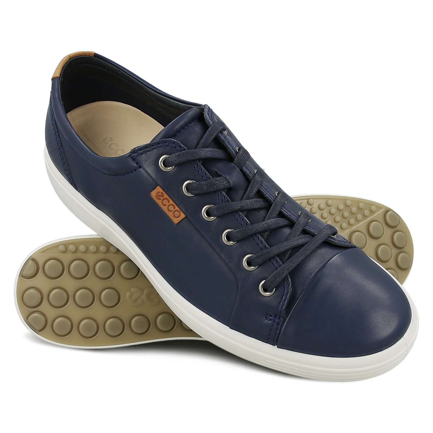 Męskie półbuty ECCO SOFT 7 MEN'S 43000401048 kolor granatowy