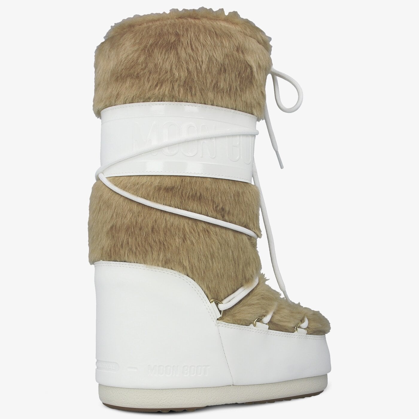 Damskie śniegowce MOON BOOT CLASSIC FAUX FUR  14089000002 kolor biały
