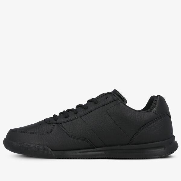 Męskie sneakersy (buty) TOMMY HILFIGER SUMMIT 9C LIGHTWEIGHT LEATHER MIX SNEAKER fm0fm02988bds kolor czarny