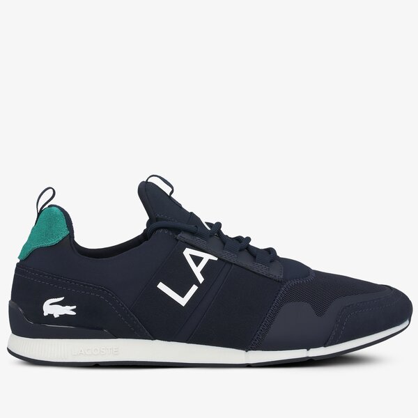 Męskie sneakersy (buty) LACOSTE MENERVA ELITE 0120 1 CMA 740cma00042s3 kolor granatowy