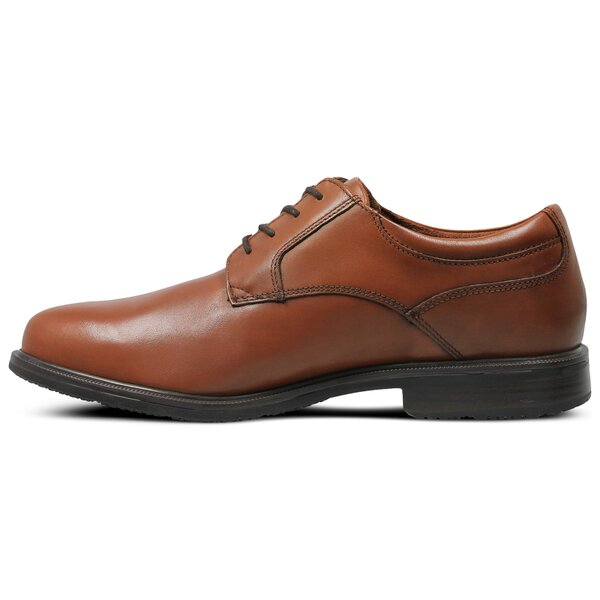 Męskie półbuty ROCKPORT ESNTIAL DTLII PLAIN TOE v81483 kolor brązowy