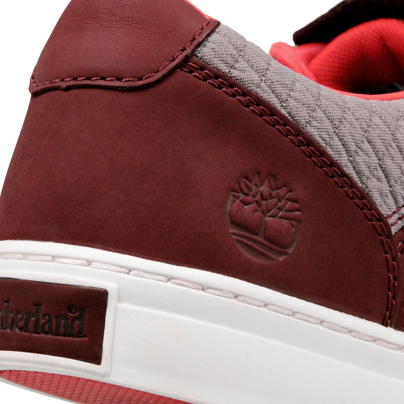 Męskie sneakersy (buty) TIMBERLAND ADV 2.0 CUPSOLE ALPINE OXFORD  a1shm kolor bordowy