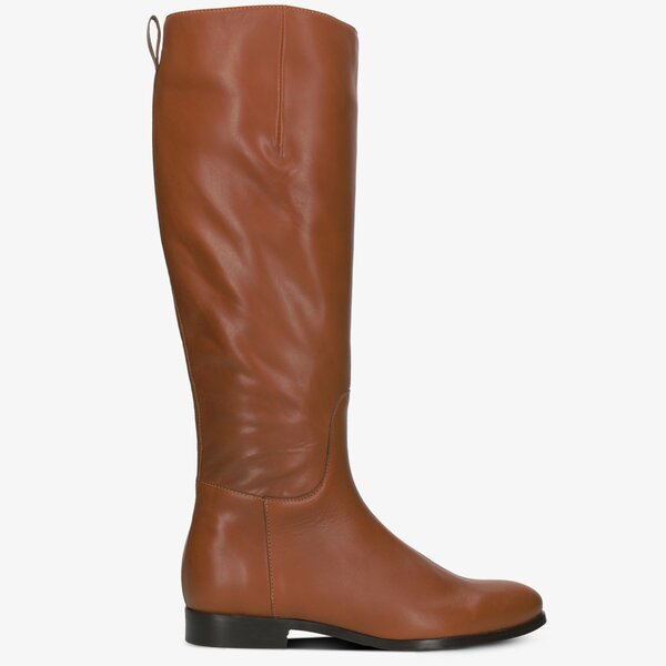 Damskie kozaki SYMBIOSIS MADELINE HIGH BOOTS  sywc219032 kolor brązowy