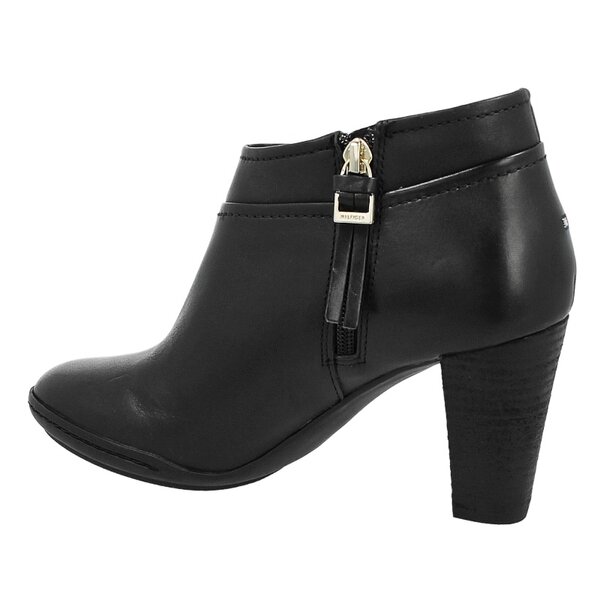 Damskie buty za kostkę TOMMY HILFIGER NICOLE 5A  fw56817654990 kolor czarny