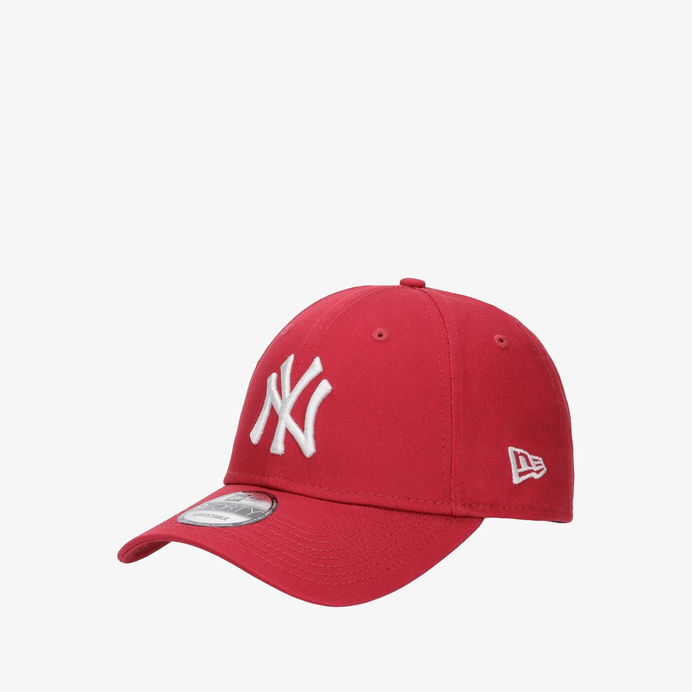Męska czapka z daszkiem NEW ERA CZAPKA LEAGUE ESSENTIAL 9FORTY NYY PURPLE NEW YORK Y 80636012 kolor bordowy