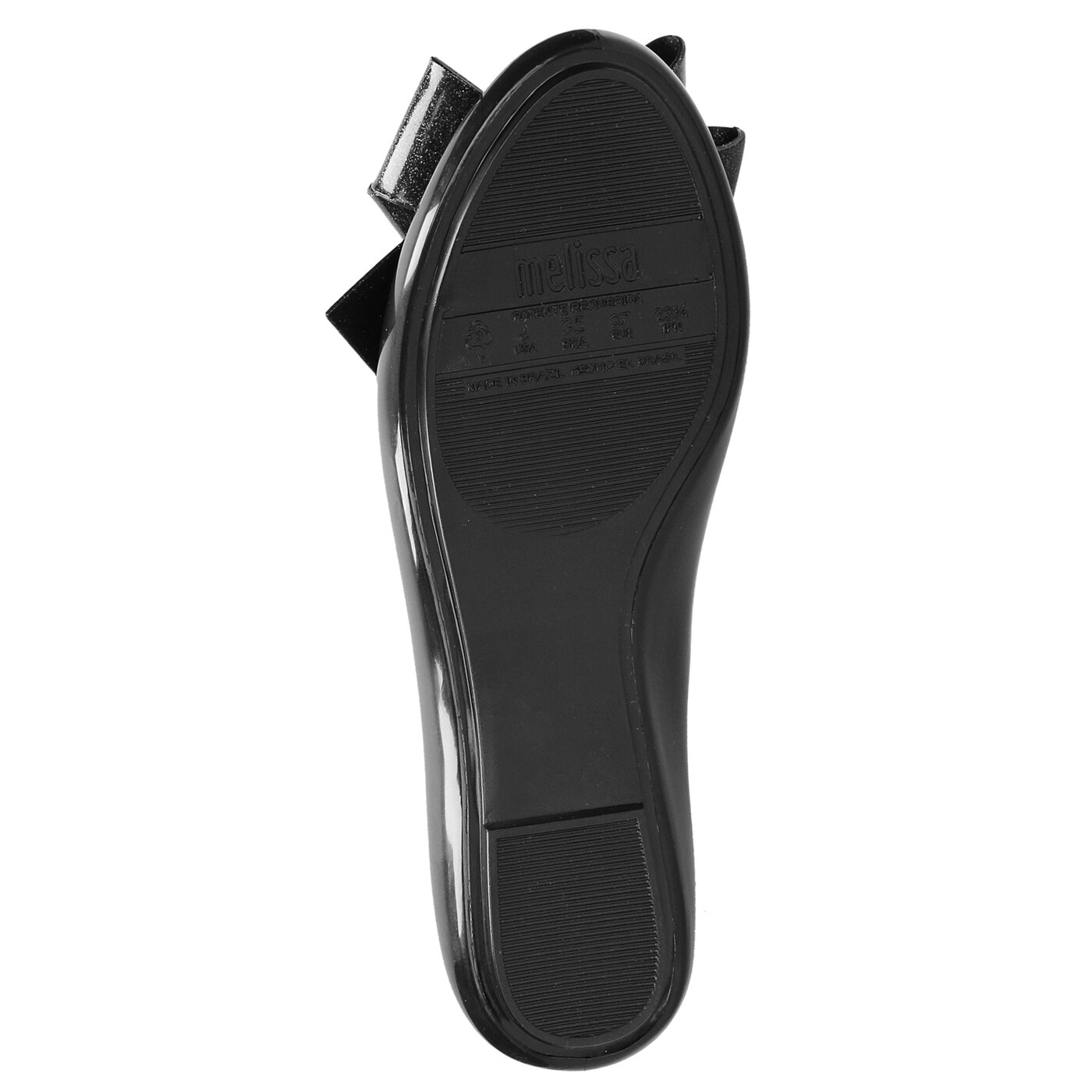 Damskie baleriny (buty) MELISSA SPACE LOVE IV AD 3195401003 kolor czarny