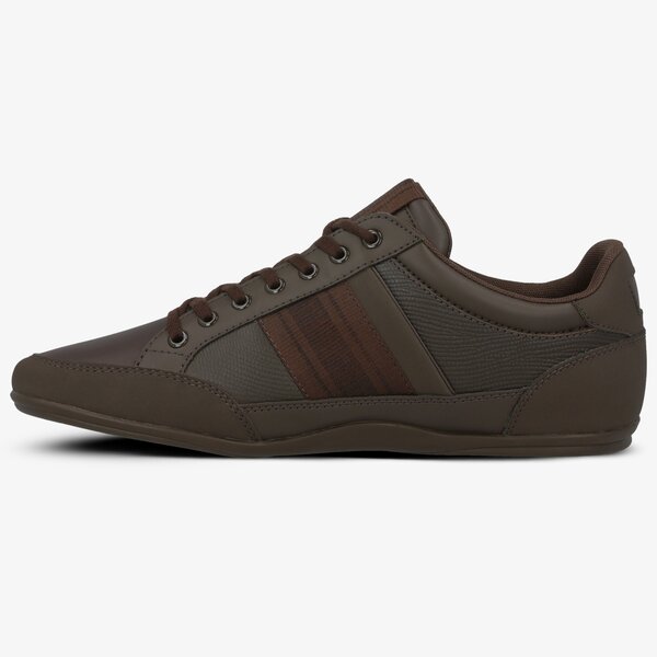 Męskie sneakersy (buty) LACOSTE CHAYMON 419 1 CMA 738cma0001db2 kolor brązowy