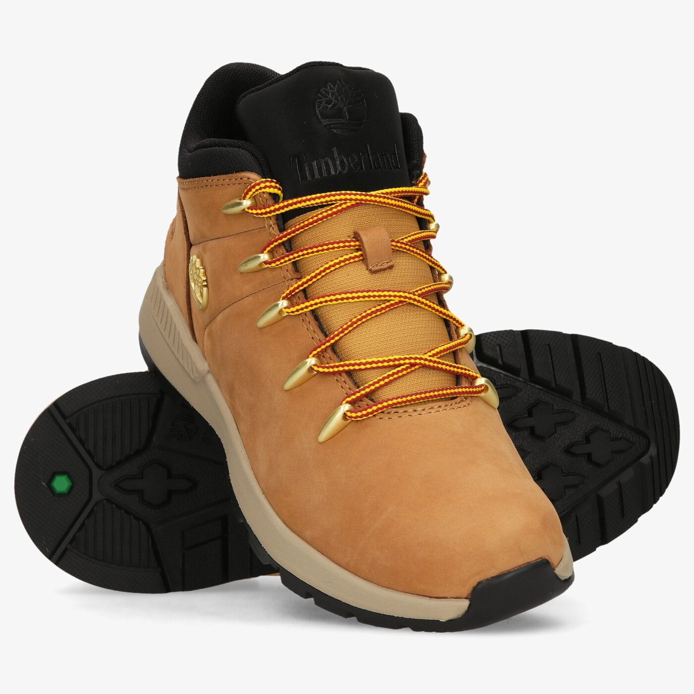 Dziecięce buty outdoor / trekkingowe TIMBERLAND SPRINT TREKKER MID tb0a2g8k2311 kolor żółty