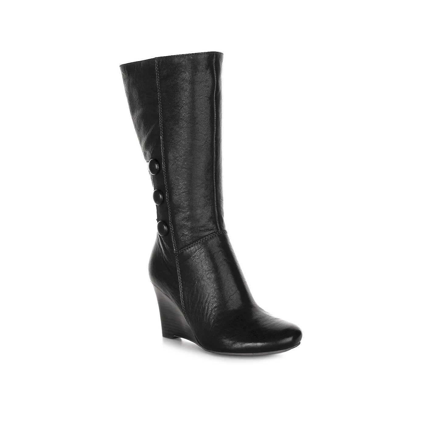 Damskie kozaki ECCO LULEA 80 35341301001 kolor czarny