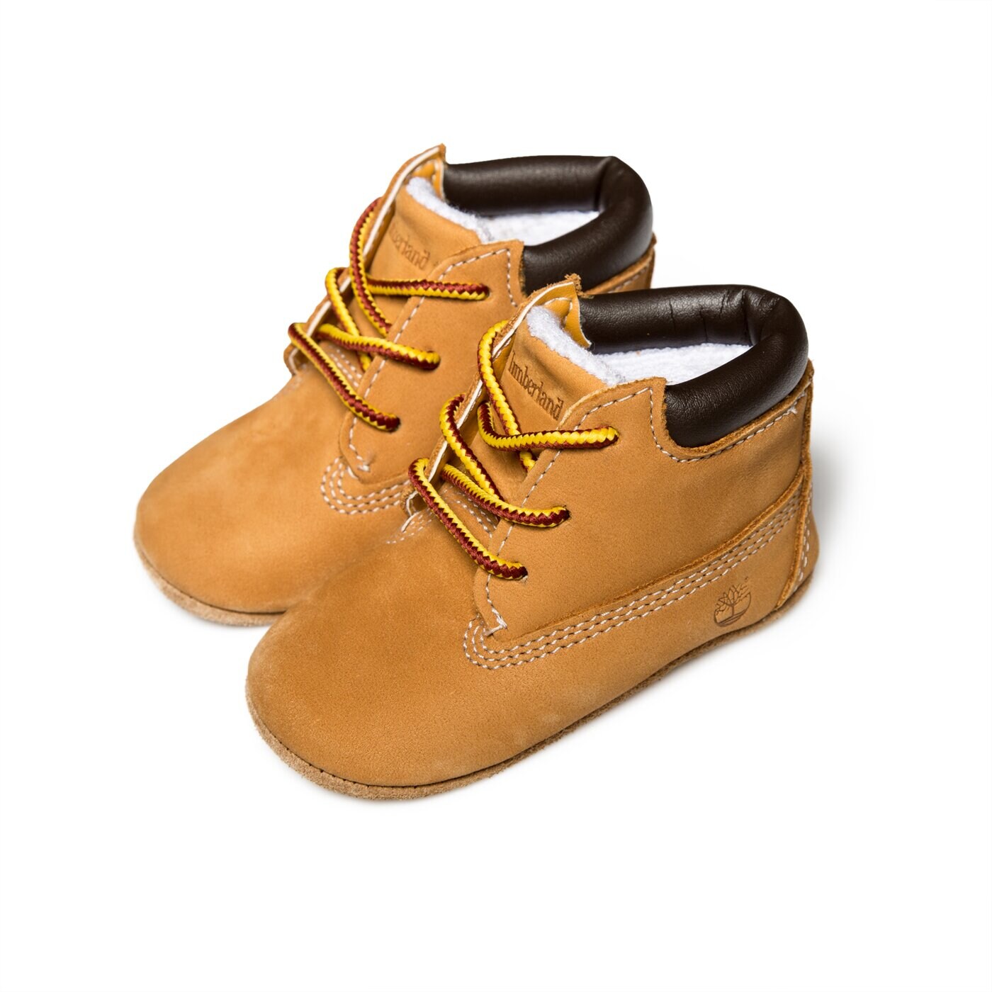 timberland crib booties and hat
