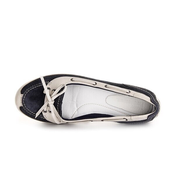 Damskie baleriny (buty) TIMBERLAND EK BOOTHBAY BOAT SHOE 3911r kolor granatowy