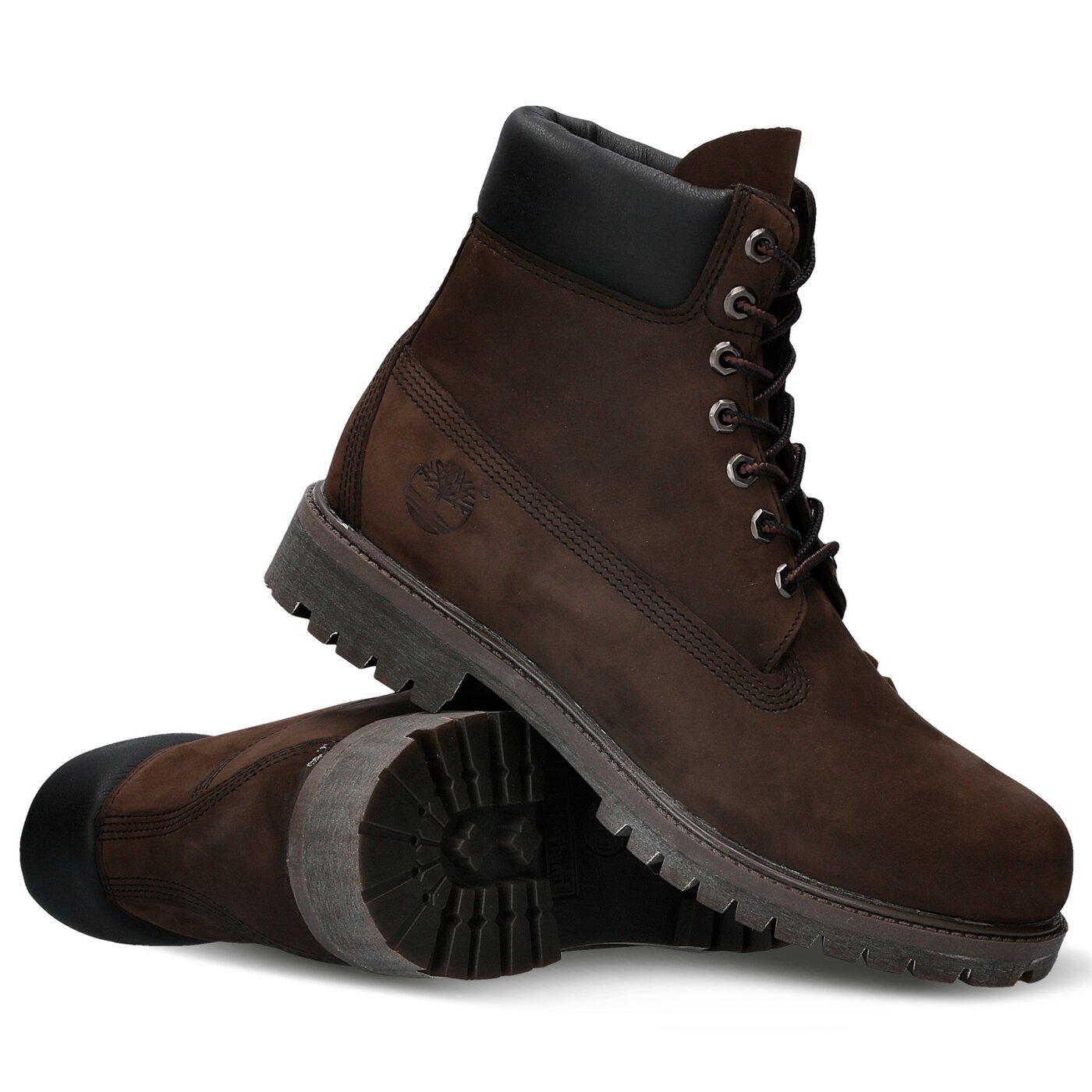 Męskie buty za kostkę TIMBERLAND PREMIUM 6 INCH BOOT  tb1100012141 kolor brązowy