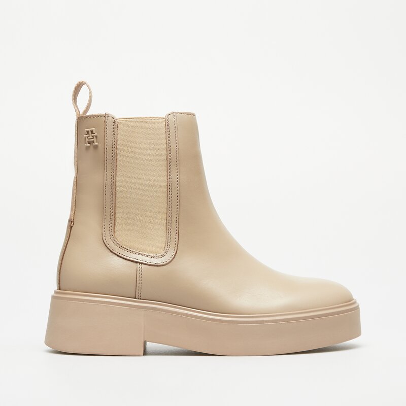 TOMMY HILFIGER MINIMAL LEATHER CHELSEA