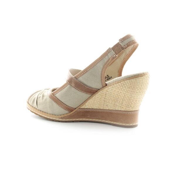 Damskie szpilki / czółenka TIMBERLAND EK MAESLIN PEEP TOE SLINGBACK 27675 kolor beżowy