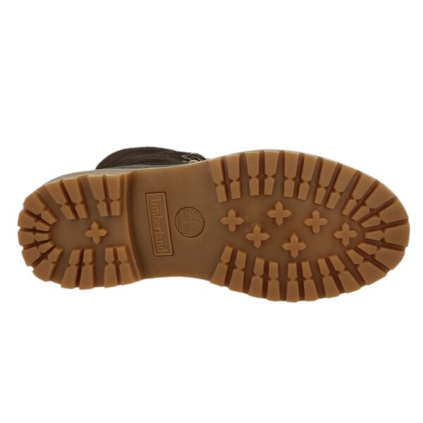 Damskie trapery TIMBERLAND AUTHENTICS TEDDY FLEECE WP FOLD DOWN 8327r kolor brązowy