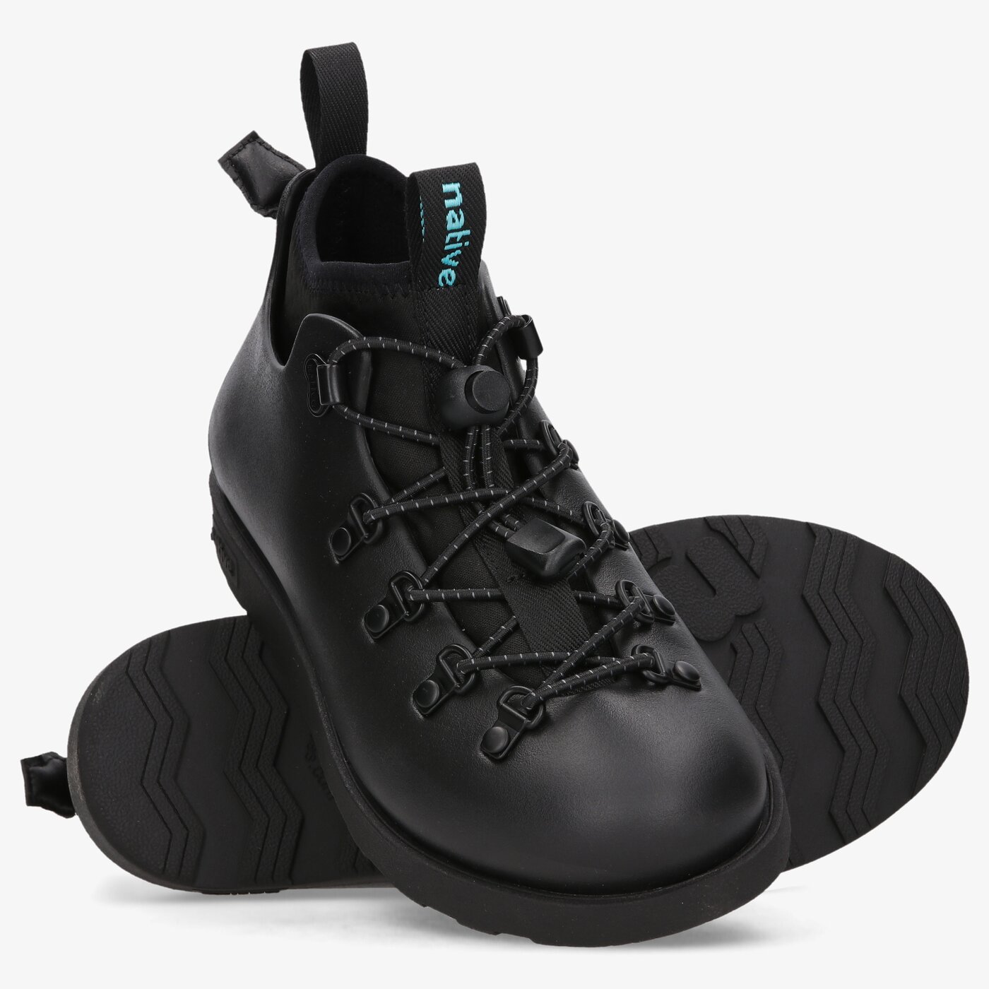 Dziecięce buty outdoor / trekkingowe NATIVE FITZSIMMONS CITYLITE KIDS-JUNIOR 32106800-1000 kolor czarny