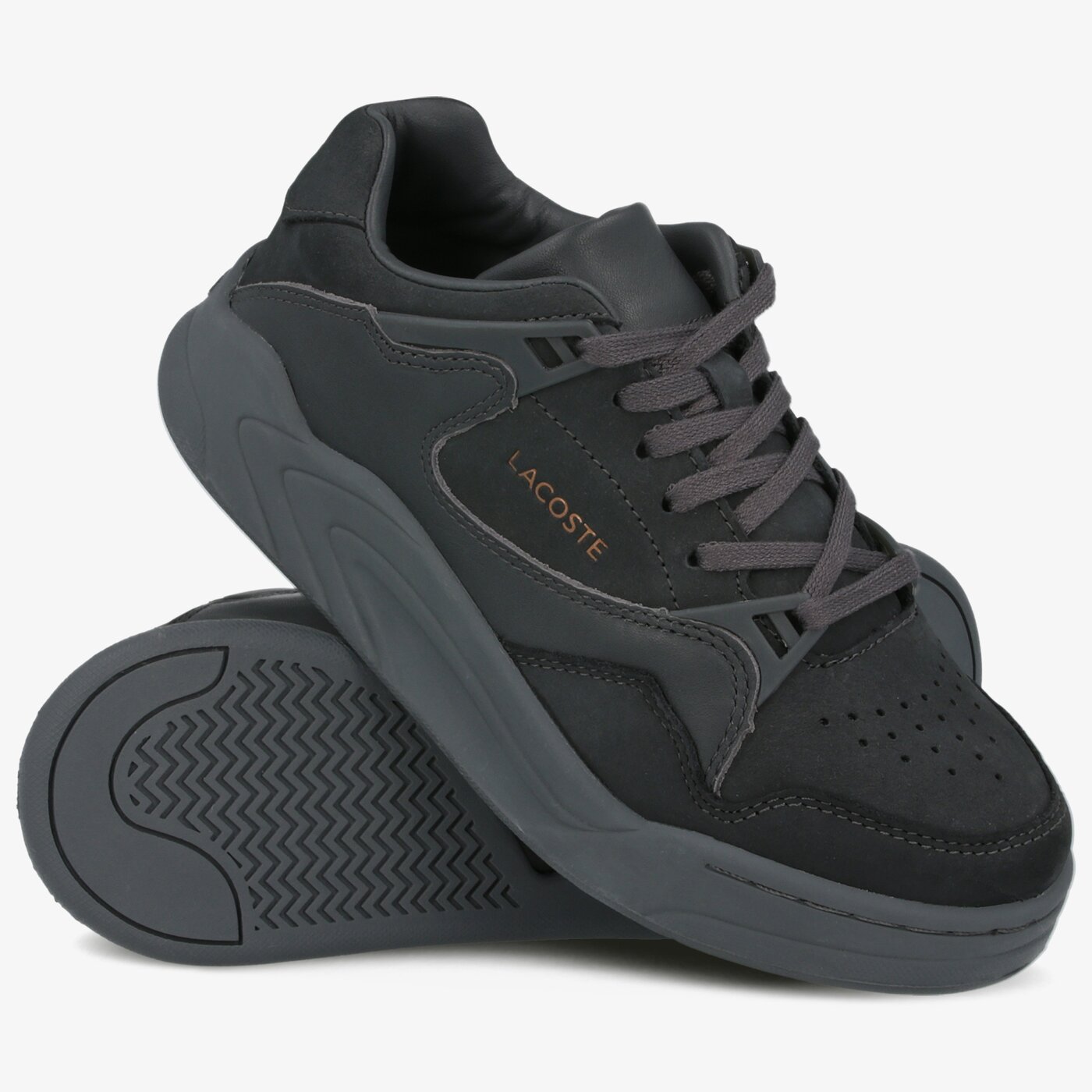 Damskie sneakersy (buty) LACOSTE COURT SLAM 419 1 SFA 738sfa000217c kolor czarny