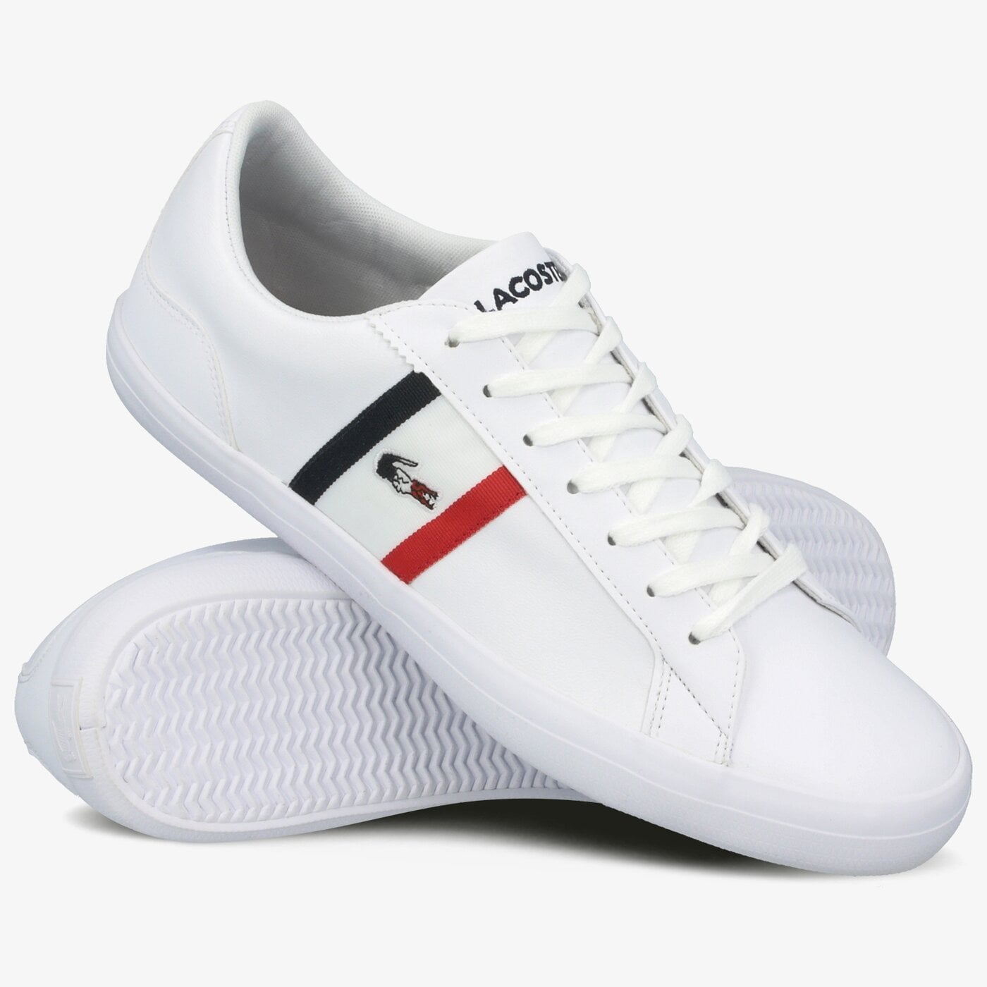 Męskie trampki LACOSTE LEROND TRI 1 739cma0044407 kolor biały