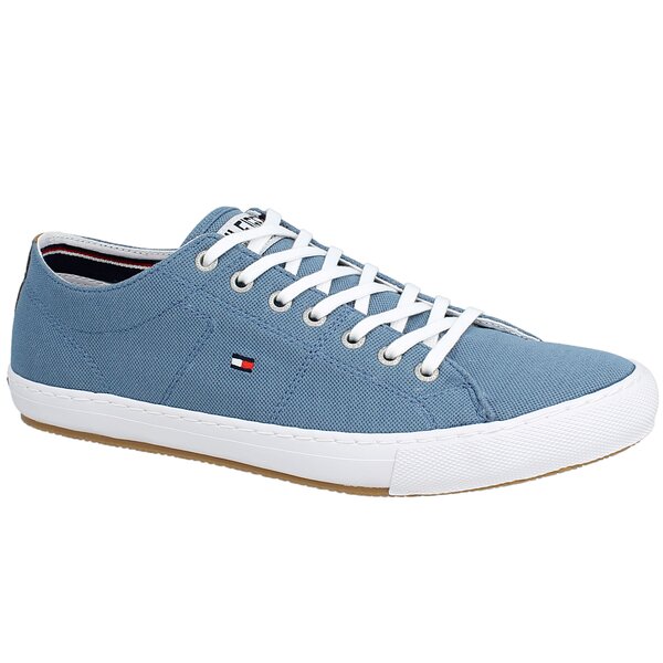 Męskie trampki TOMMY HILFIGER W2285ALKER 7D fm56820981917 kolor niebieski