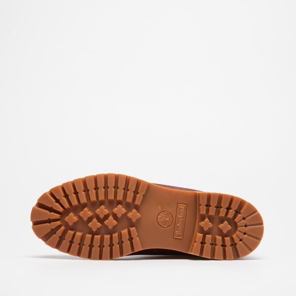 Męskie buty za kostkę TIMBERLAND PREMIUM 6 IN LACE WP BOOT tb0a2p6weq31 kolor bordowy
