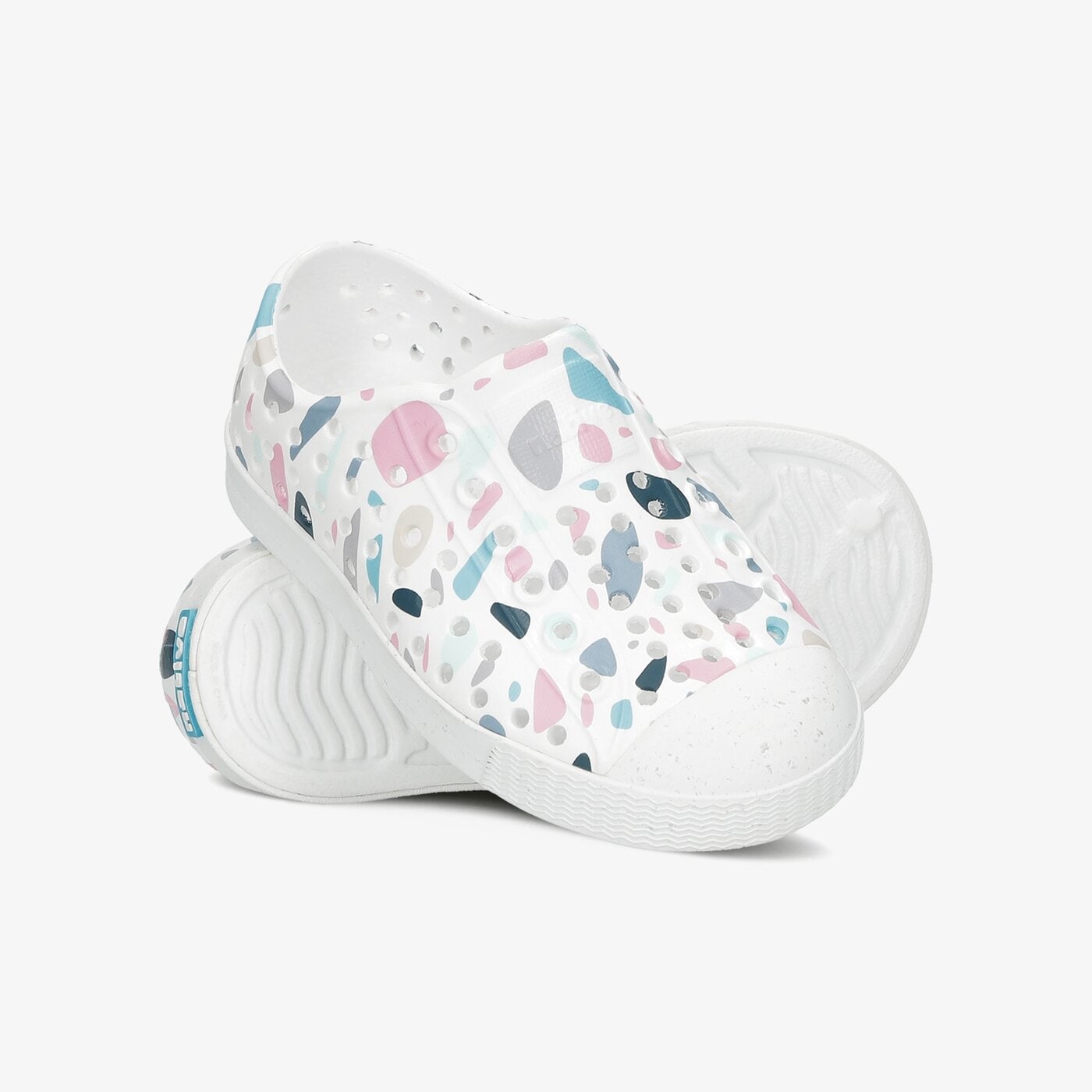 Dziecięce trampki NATIVE JEFFERSON PRINT YOUTH 15100101-8965 kolor biały