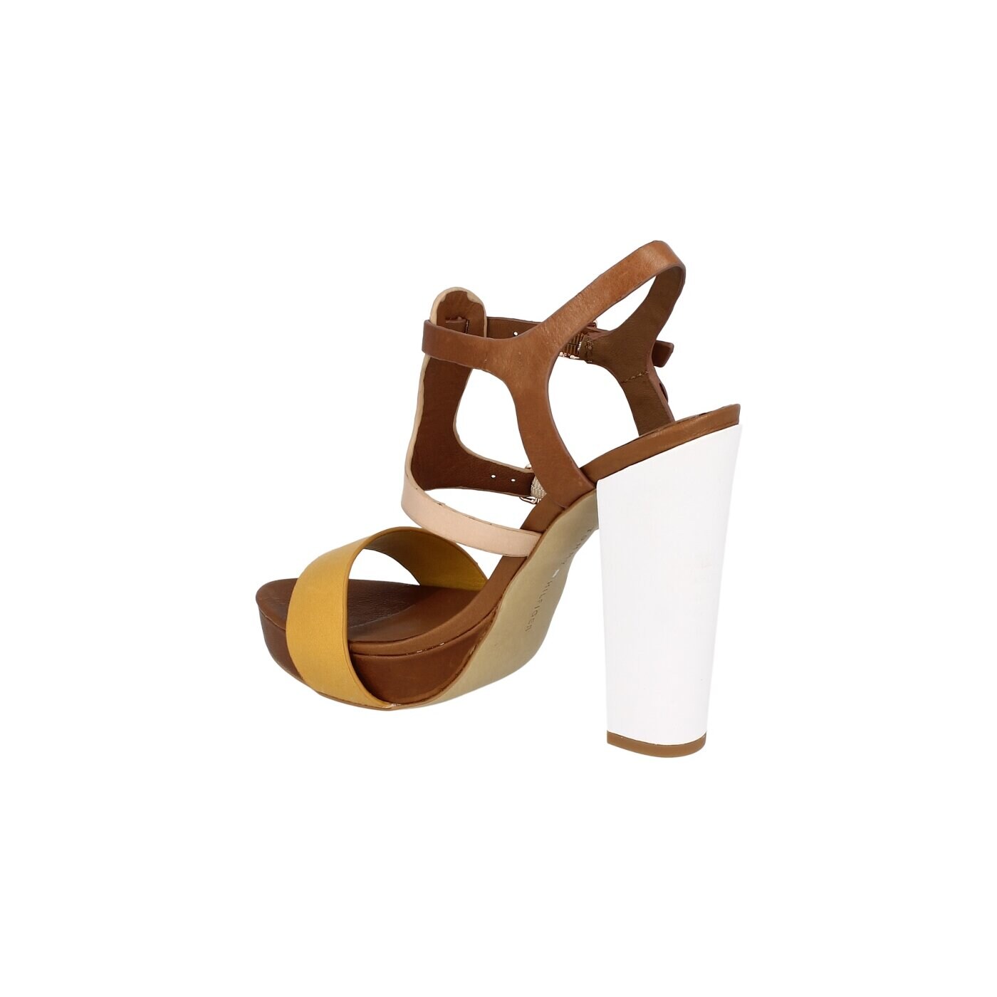 Damskie sandały TOMMY HILFIGER ASHLEY 6  fw56815381959 kolor brązowy