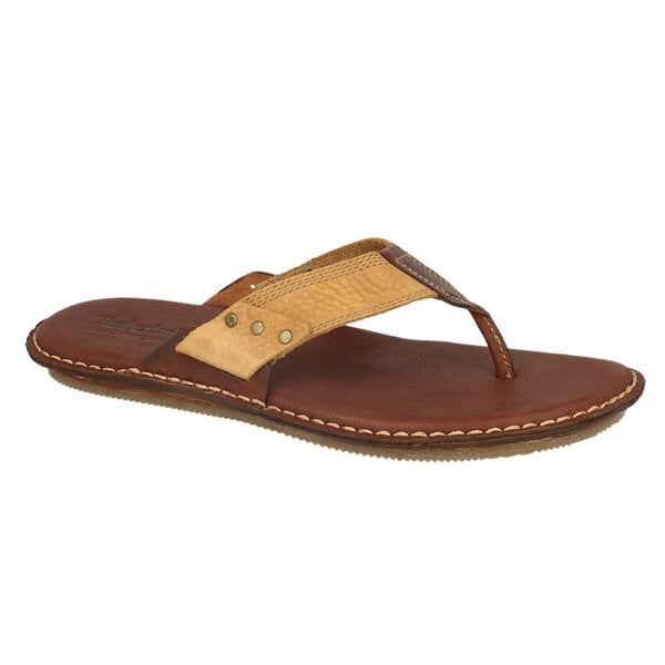 Męskie klapki TIMBERLAND THONG 5144a kolor brązowy