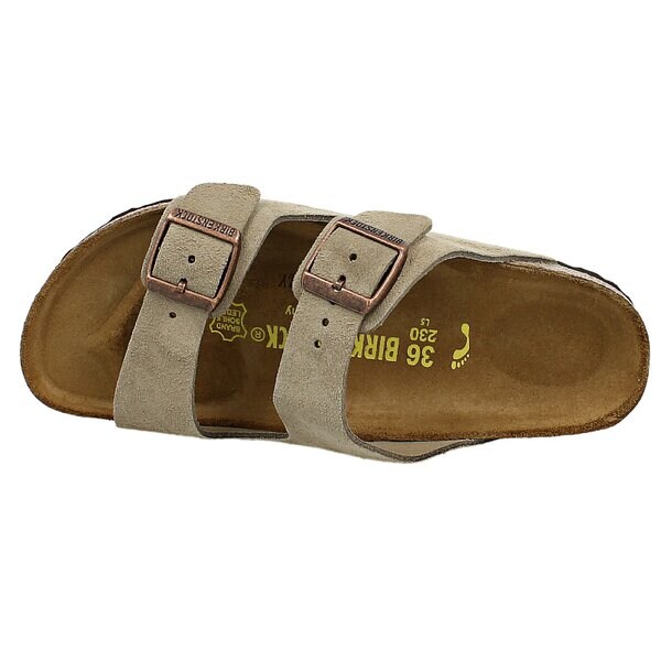 Damskie klapki BIRKENSTOCK ARIZONA  51463 kolor beżowy