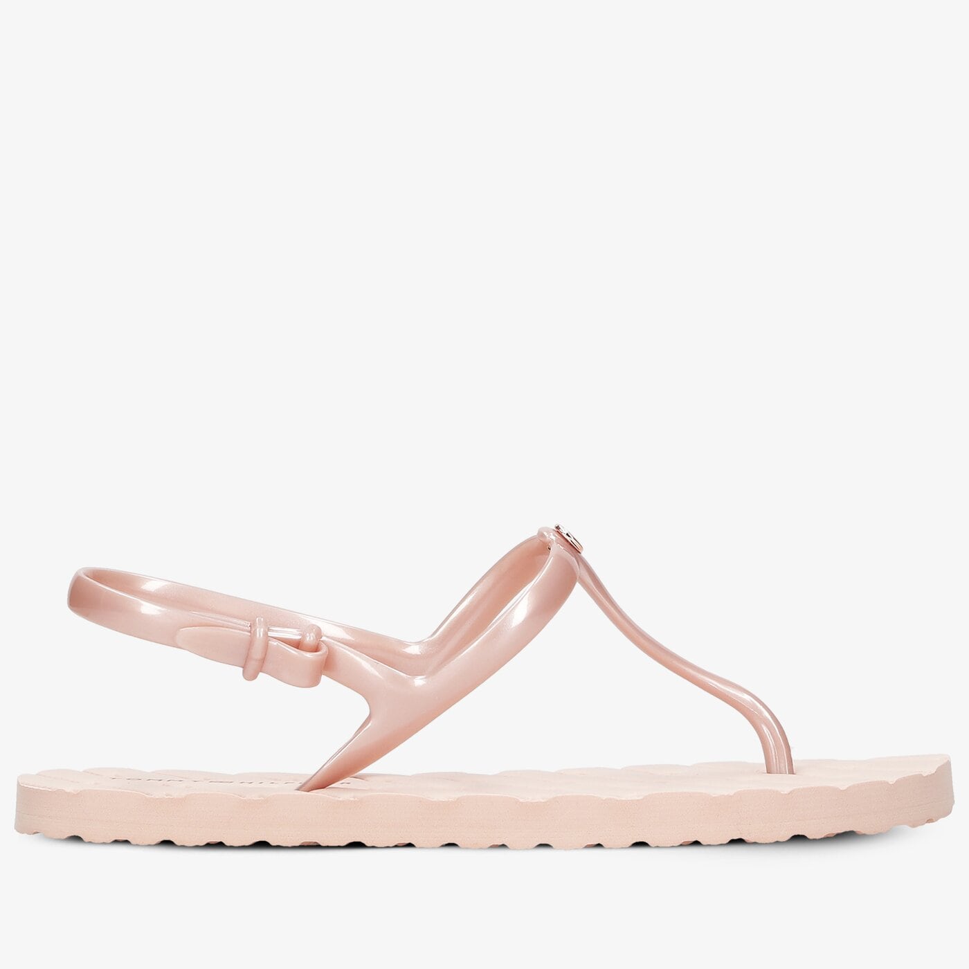 Damskie sandały TOMMY HILFIGER TH CLASSY FLIP FLOP fw0fw05823tm0 kolor różowy