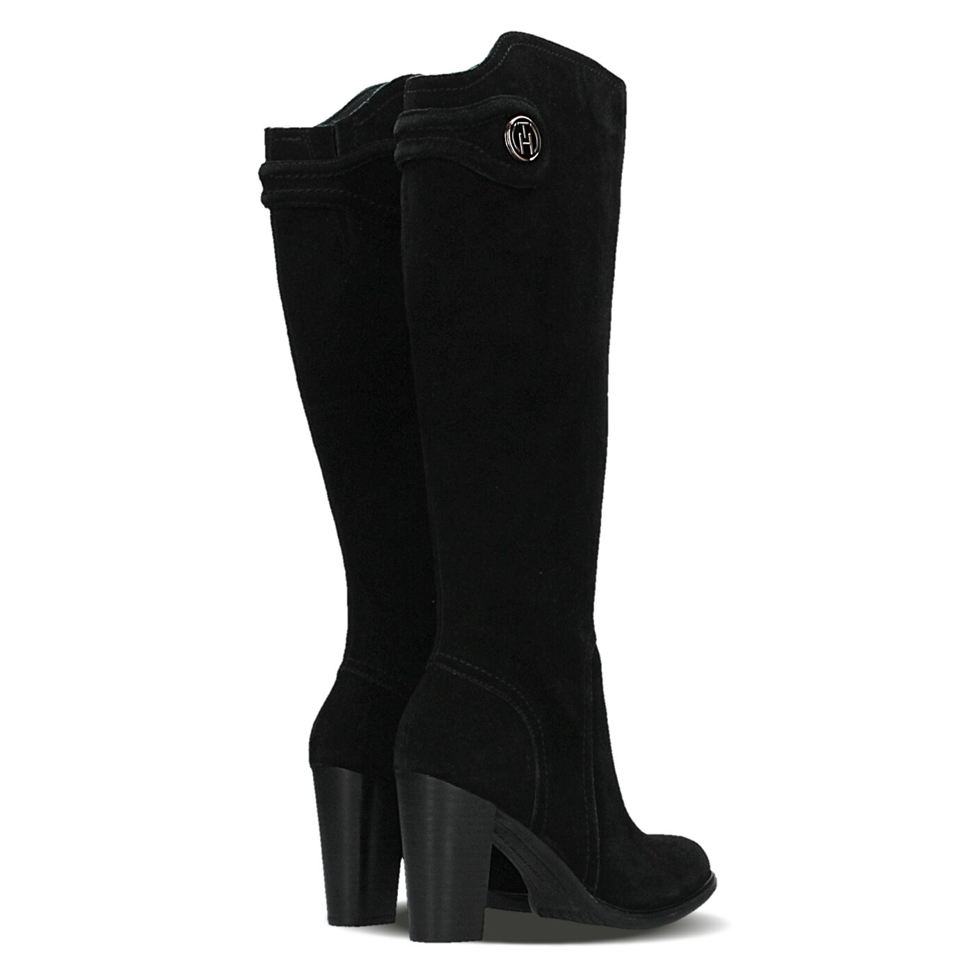 Damskie kozaki TOMMY HILFIGER BETSY 2B fw56819473990 kolor czarny