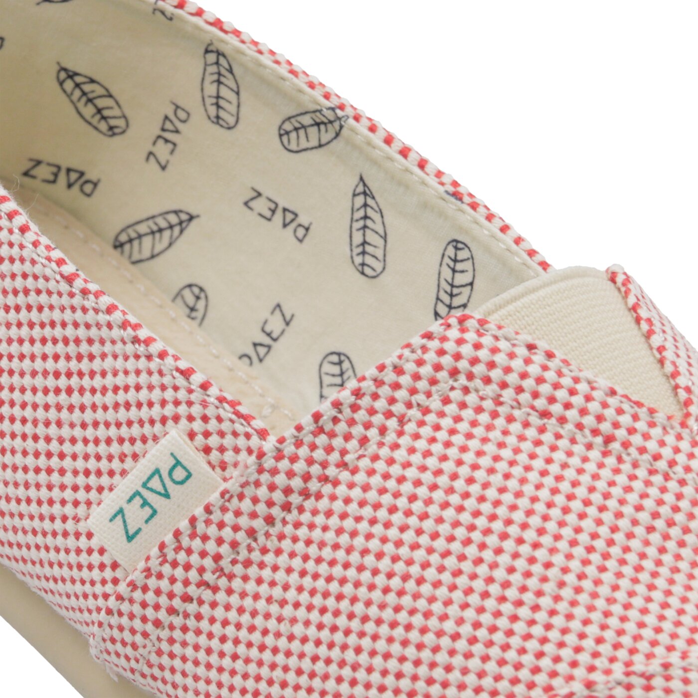 Damskie espadryle PAEZ ORIGINAL GUM CLASSIC PANAMA 1930501s1403-519 kolor czerwony