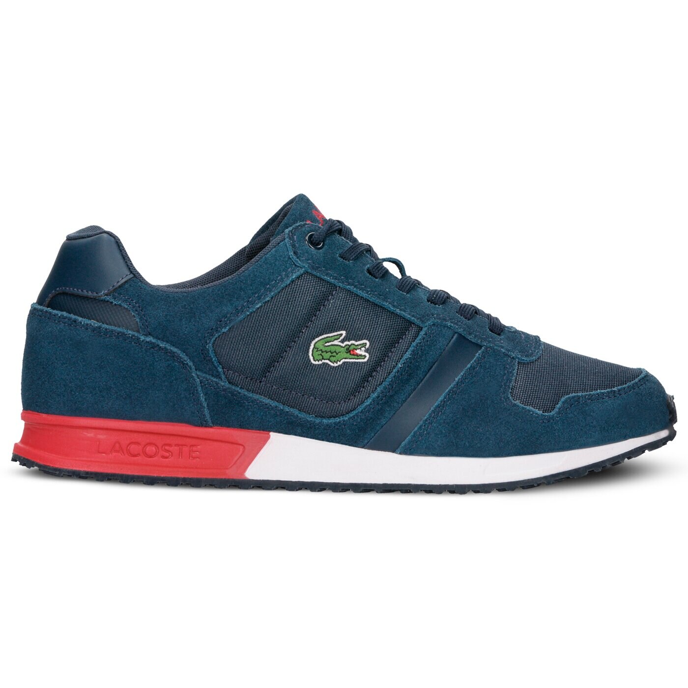 Męskie sneakersy (buty) LACOSTE VAUBAN PAG  728spm0032db4 kolor granatowy