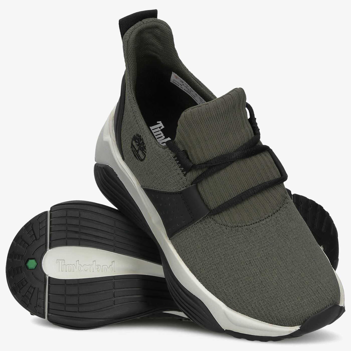 Damskie sneakersy (buty) TIMBERLAND EMERALD BAY KNIT SNEAKER tb0a2ap5a581 kolor khaki