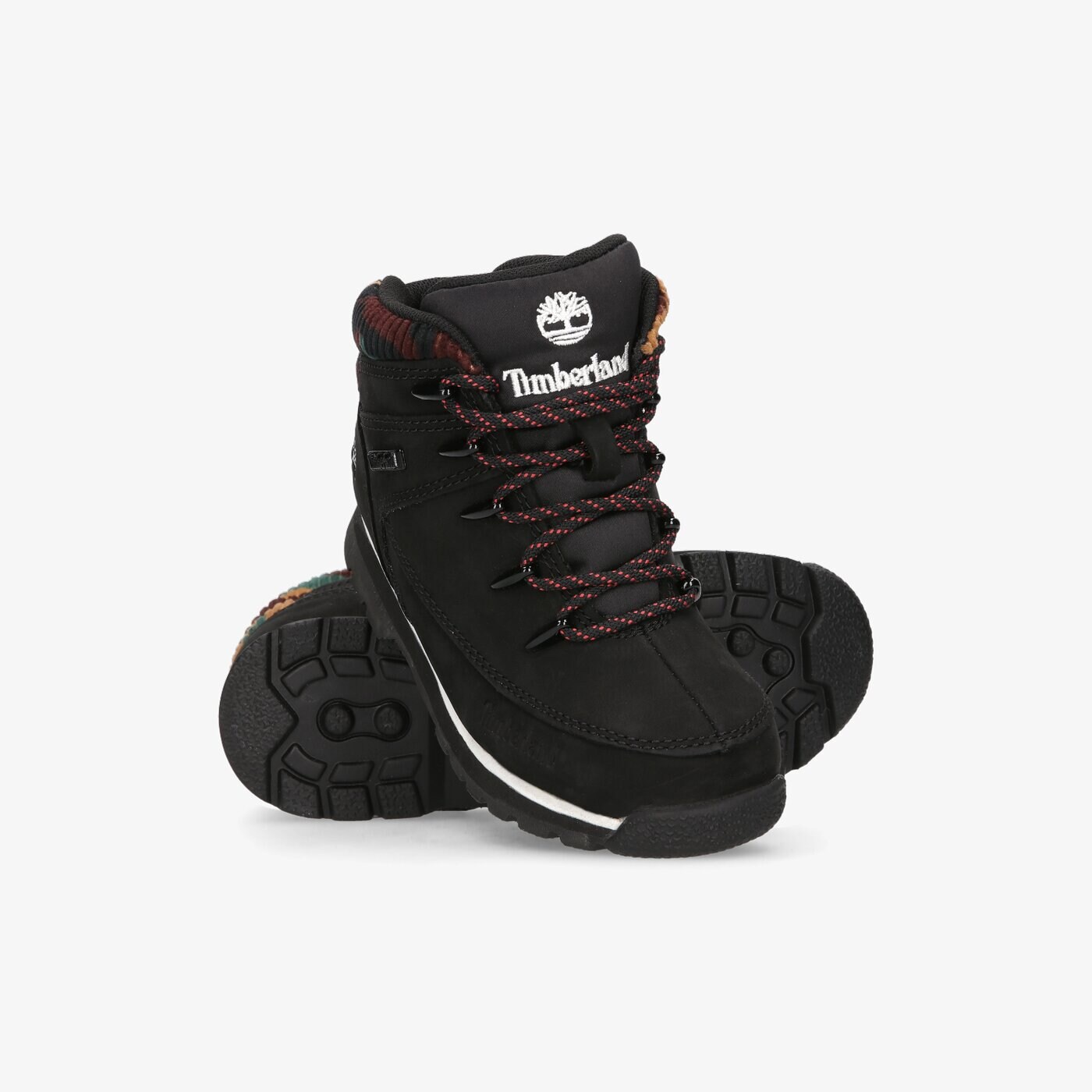 Dziecięce buty outdoor / trekkingowe TIMBERLAND EURO SPRINT  tb0a2fgy0011 kolor czarny