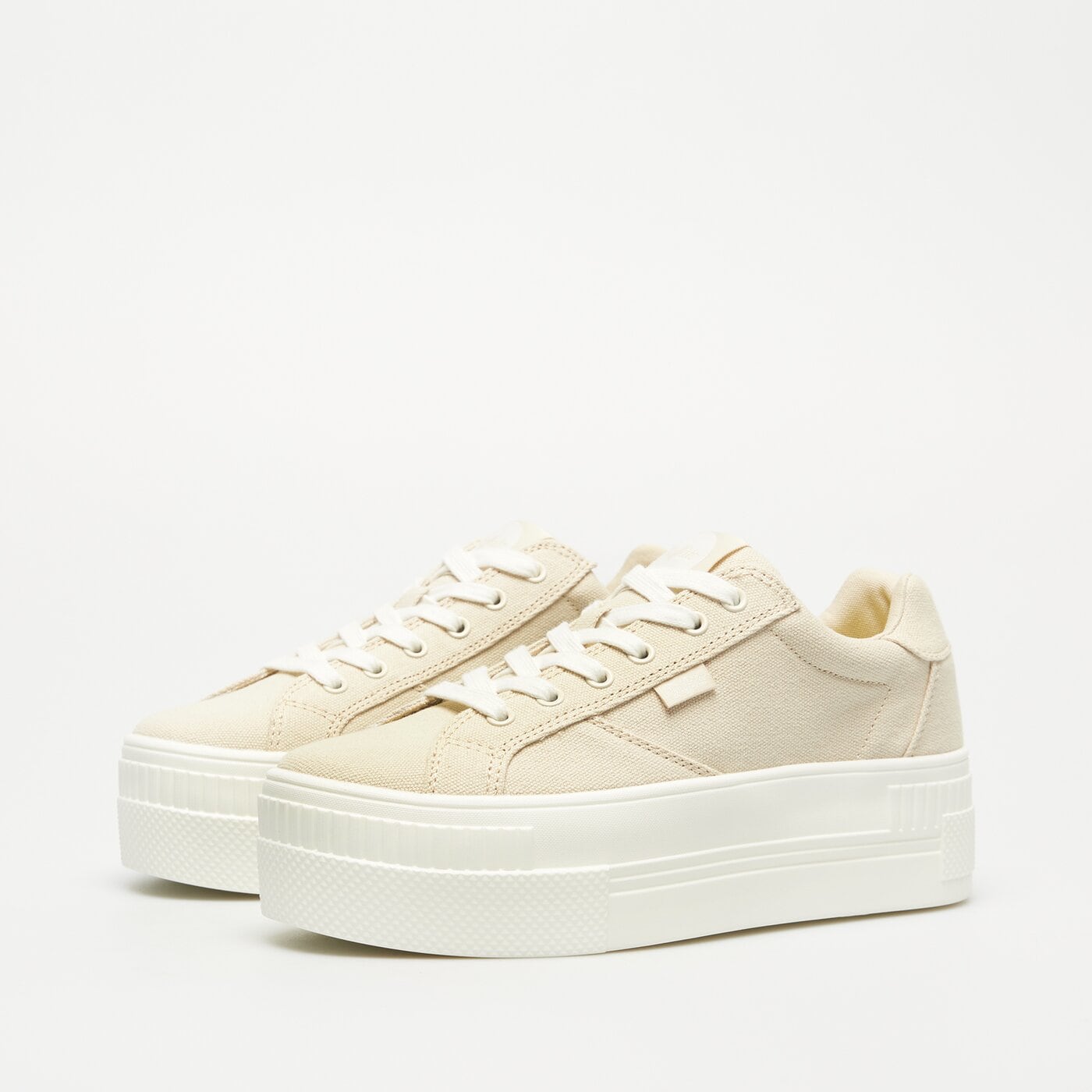 Damskie trampki BUFFALO PAIRED 1636132 kolor beżowy