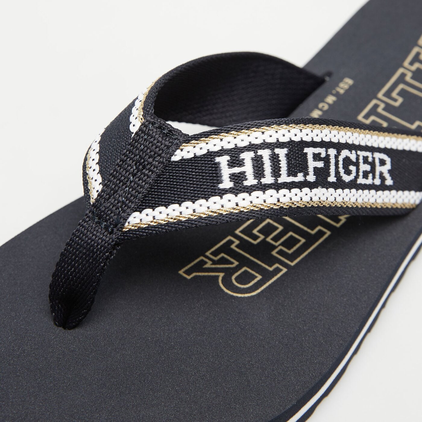 Damskie klapki TOMMY HILFIGER HILFIGER BEACH SANDAL fw0fw07905dw6 kolor czarny