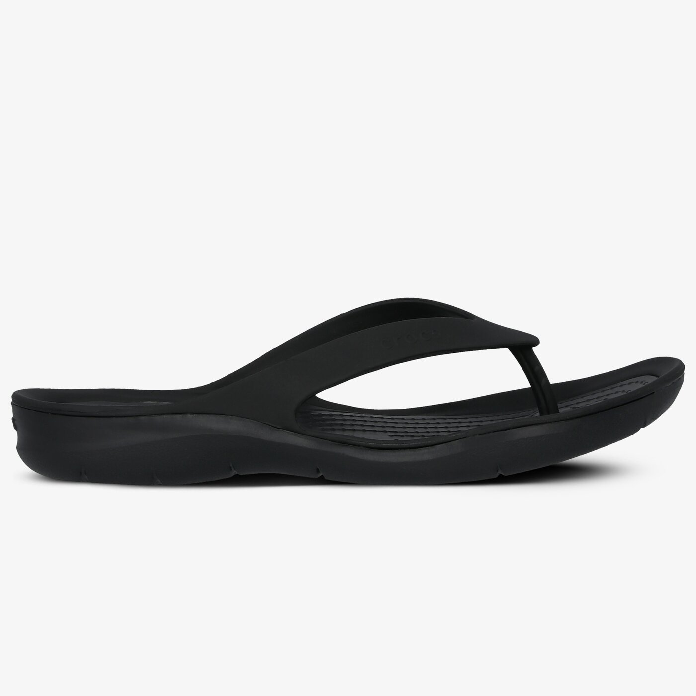 Damskie klapki CROCS SWIFTWATER FLIP #204974060# kolor czarny