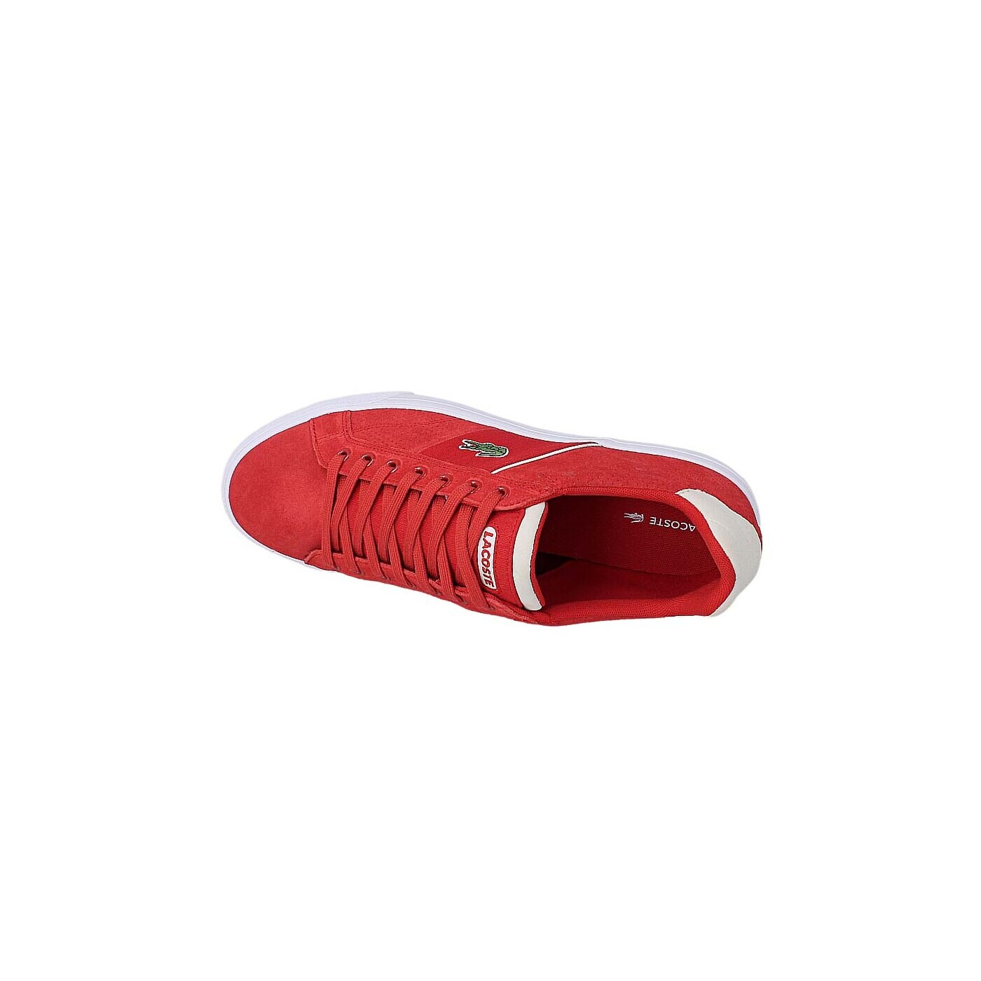 Męskie sneakersy (buty) LACOSTE FAIRLEAD 116 2 731spm0015047 kolor czerwony