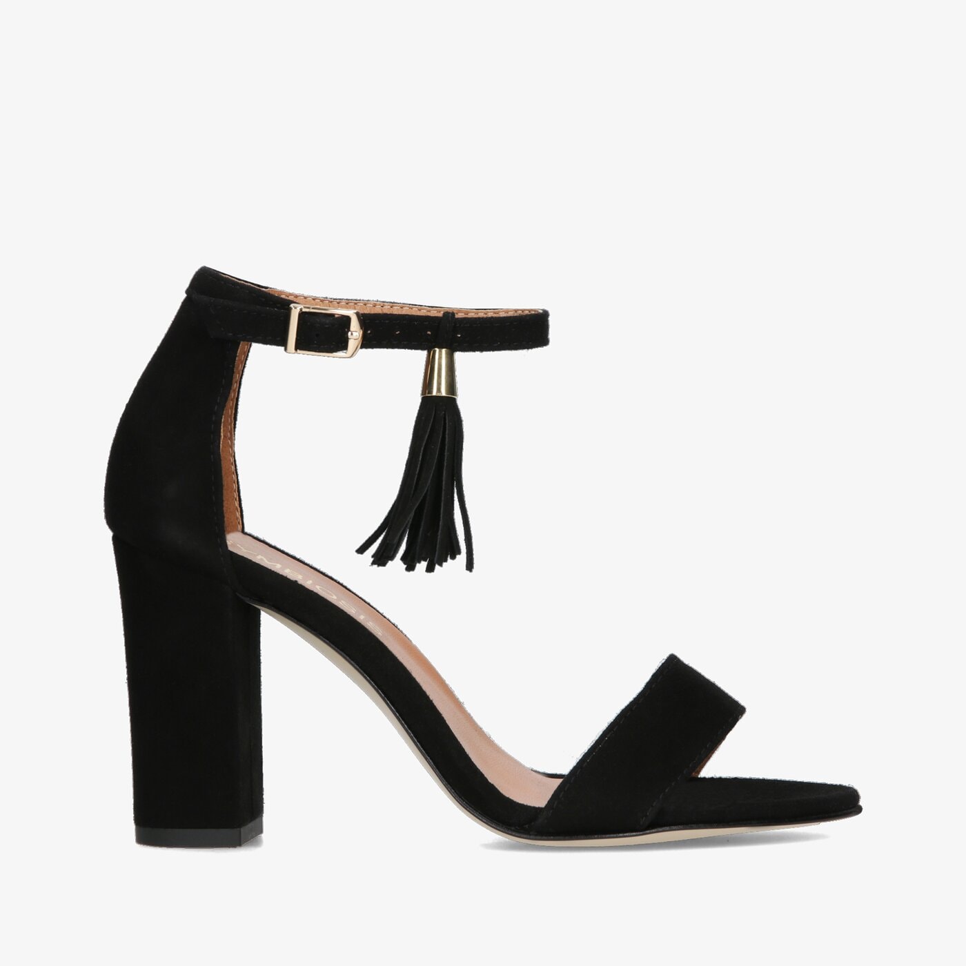 Damskie szpilki / czółenka SYMBIOSIS SANDALS BLANCA syws122001 kolor czarny