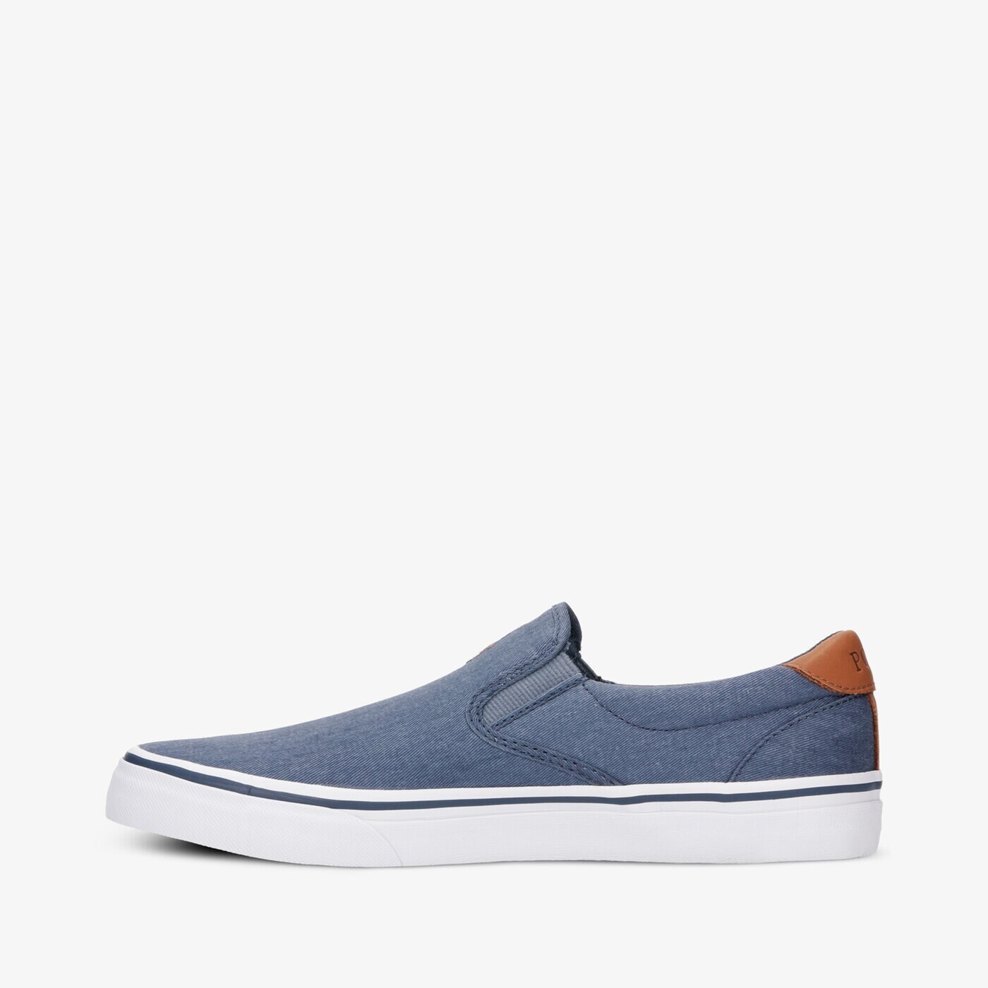 Męskie trampki POLO RL THOMPSON NE SNEAKERS VULC NEWPORT NAVY WASHED TWILL 816747516002 kolor granatowy
