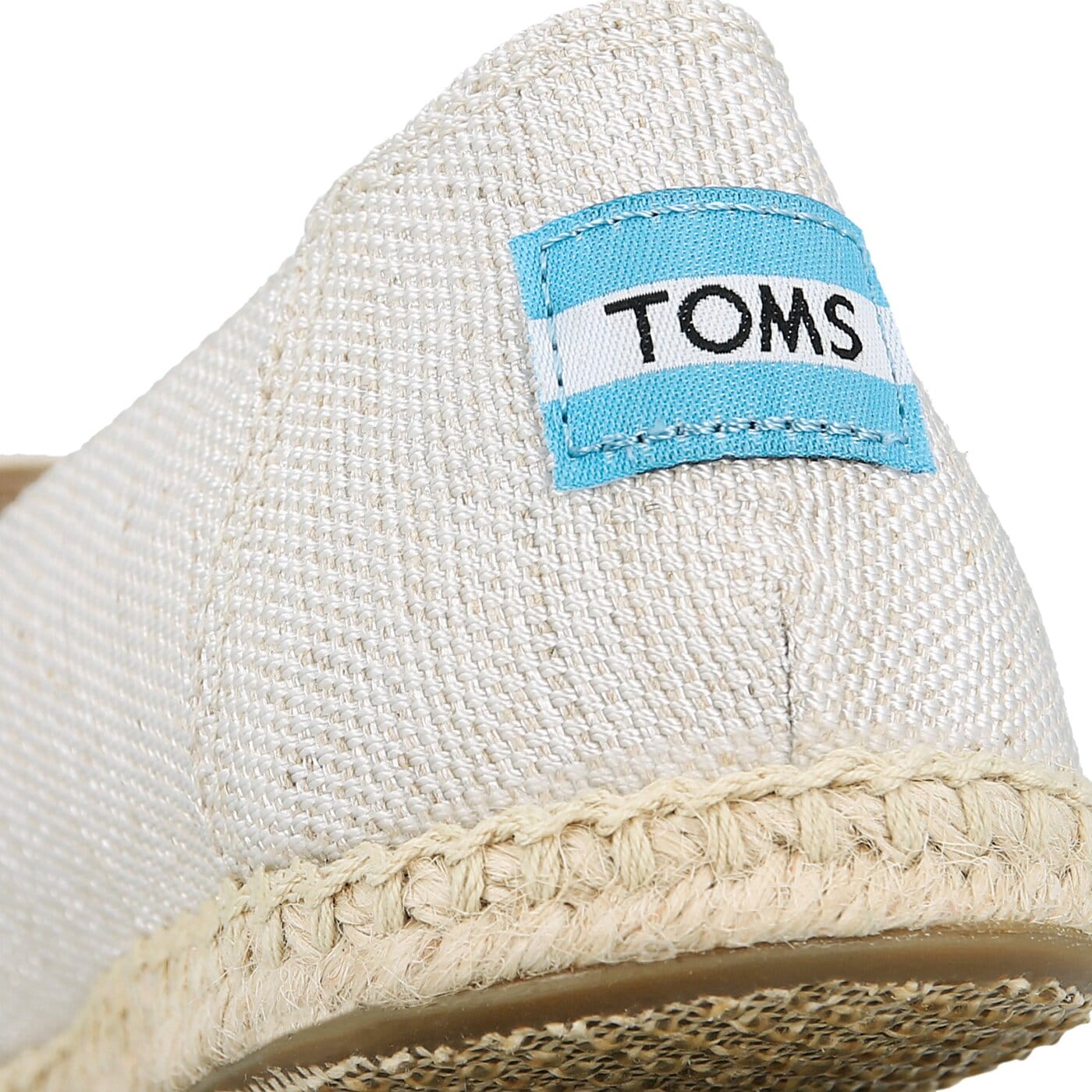 Damskie espadryle TOMS OPEN TOE ALPARGATA 10009845 kolor beżowy