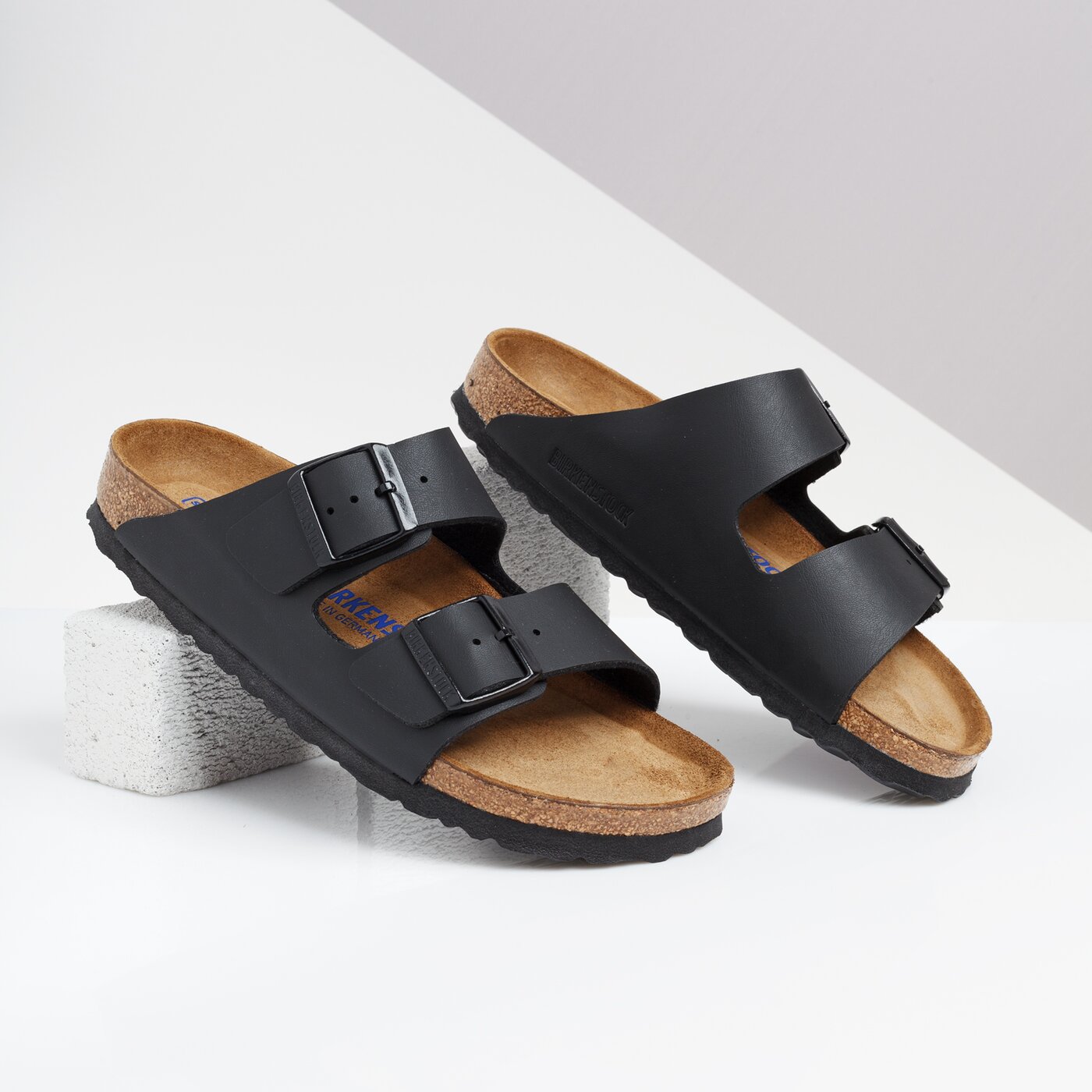 Męskie klapki BIRKENSTOCK ARIZONA  551253 kolor czarny
