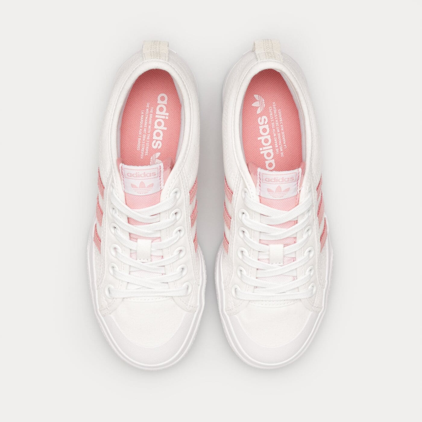 Damskie trampki ADIDAS NIZZA PLATFORM W fz6188 kolor biały